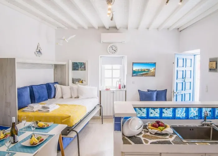 Like A White Seagull In Mykonos!